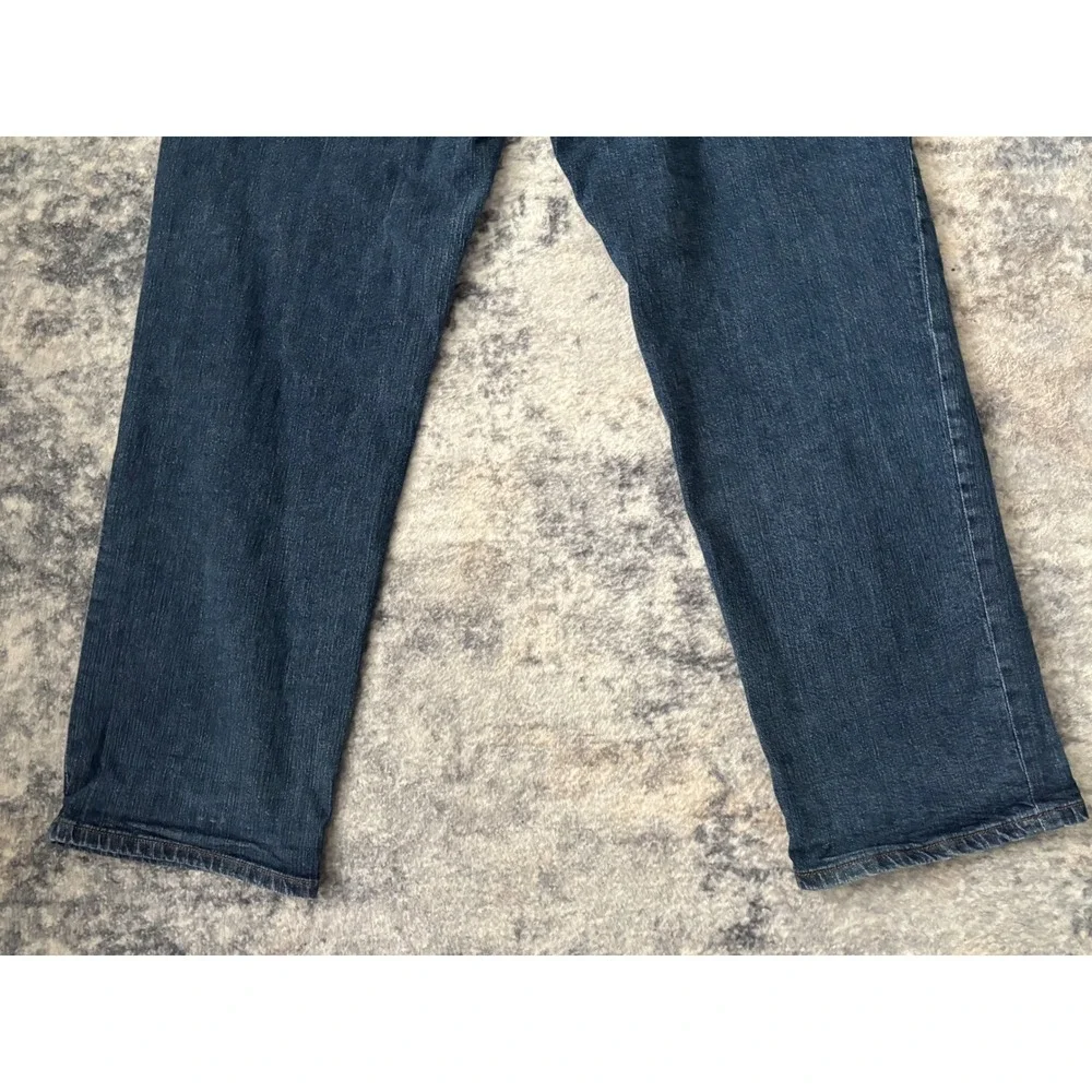 Duluth Trading Co Flex Weekender‎ Jeans Mens 38x30 (36x30) Blue Straight Denim
